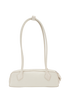 Small Le Teckle, &pound;995, Handbags, White, Leather, Back view